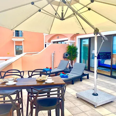 Blue Diamond Luxury With Amazing Seaview In Appartamento *